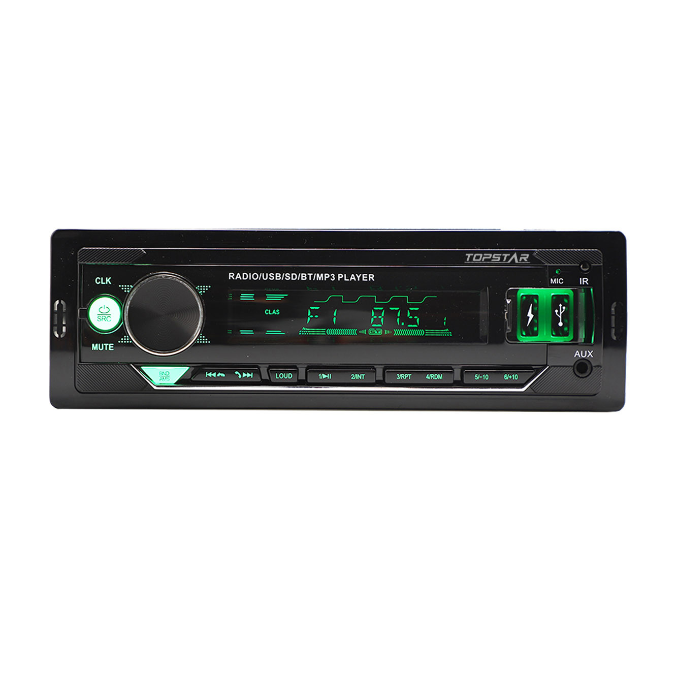 ملحق للسيارة إلكترونيات السيارة راديو السيارة لوحة ثابتة لاعب سيارة ستيريو سيارة فيديو متعدد الألوان سيارة مشغل MP3