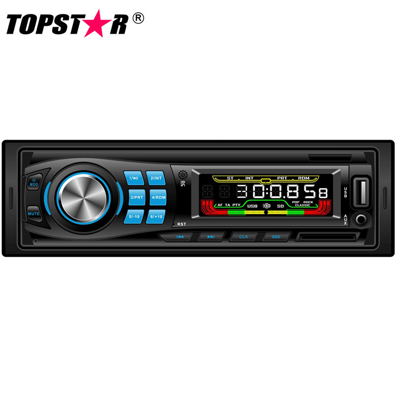 مشغل MP3 للسيارة بلوحة ثابتة Ts-8013fb مع بلوتوث