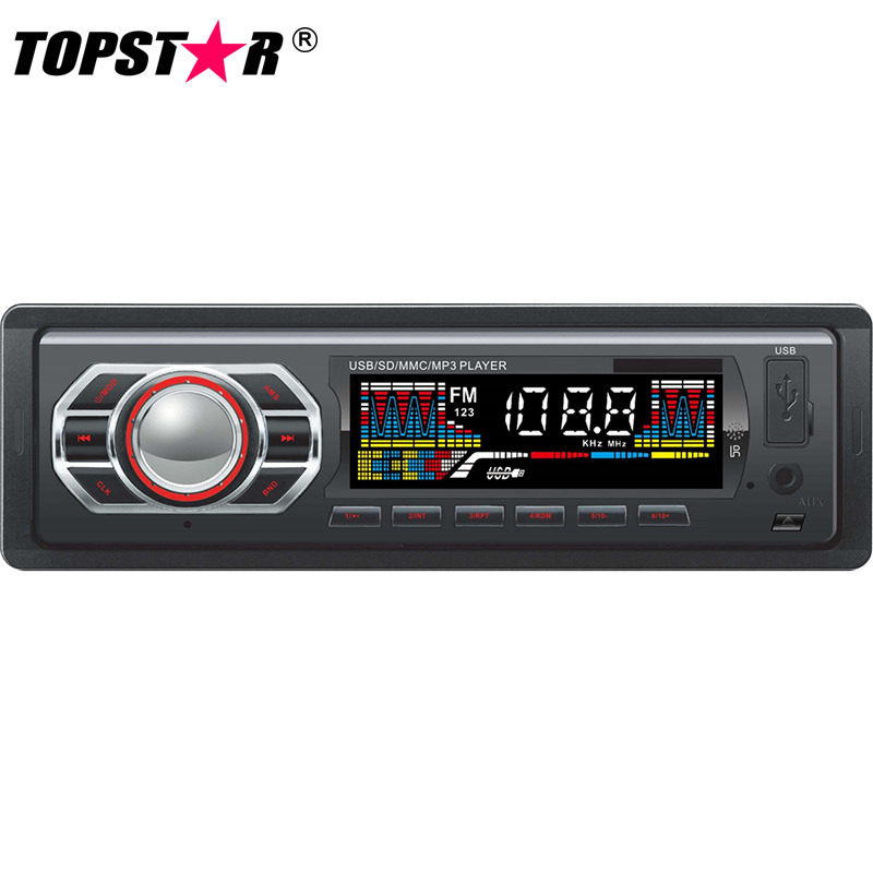 مشغل فيديو للسيارة MP3 لسيارة واحدة DIN قابلة للفصل مشغل MP3 للسيارة مع بلوتوث