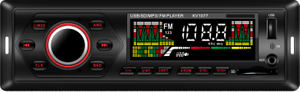 مشغل MP3 للسيارة ذو لوحة ثابتة Ts-1077f