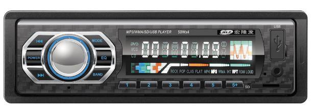 مشغل MP3 لسيارة ستيريو سيارة مشغل فيديو راديو السيارة لوحة ثابتة مشغل USB مشغل MP3 للسيارة