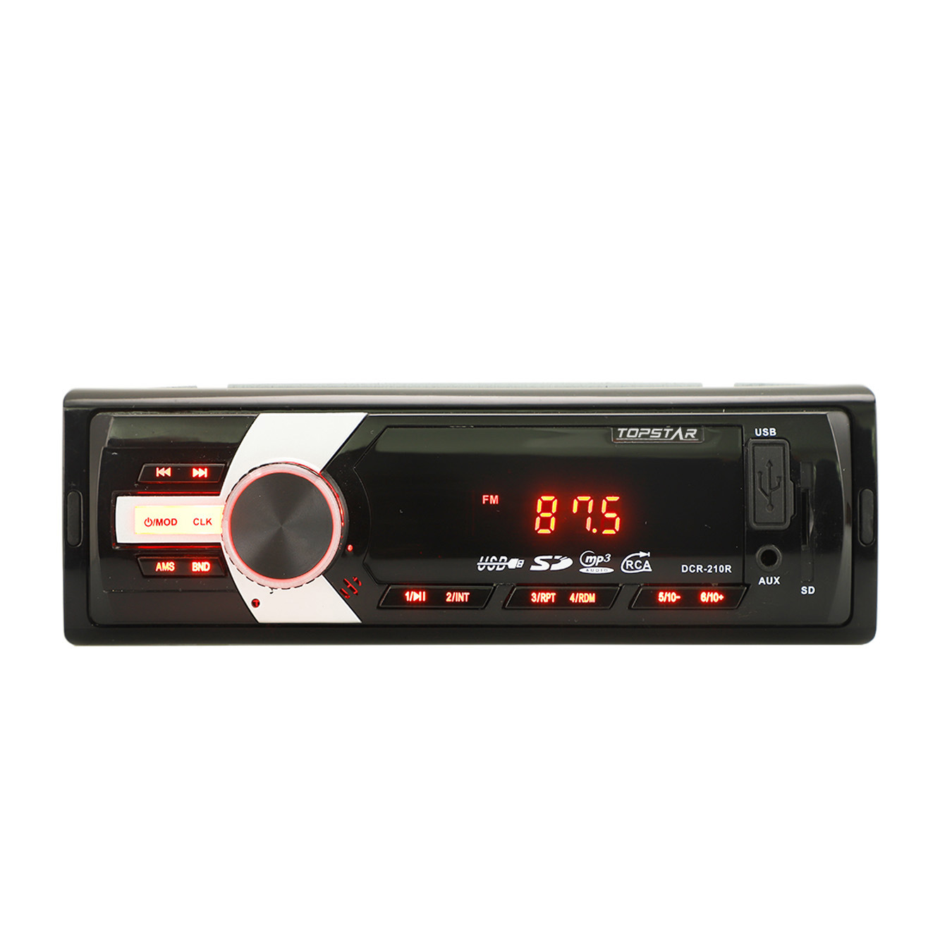 مشغل فيديو للسيارة ستيريو تلقائي MP3 لسيارة ستيريو بلوتوث وراديو FM USB مشغل صوت MP3 متعدد الوسائط