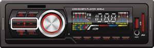 مشغل MP3 للسيارة بلوحة ثابتة مع مدخل MP3/USB/SD/MMC