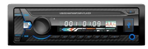 مشغل MP3 للسيارة قابل للفصل Ts-3245D عالي الطاقة