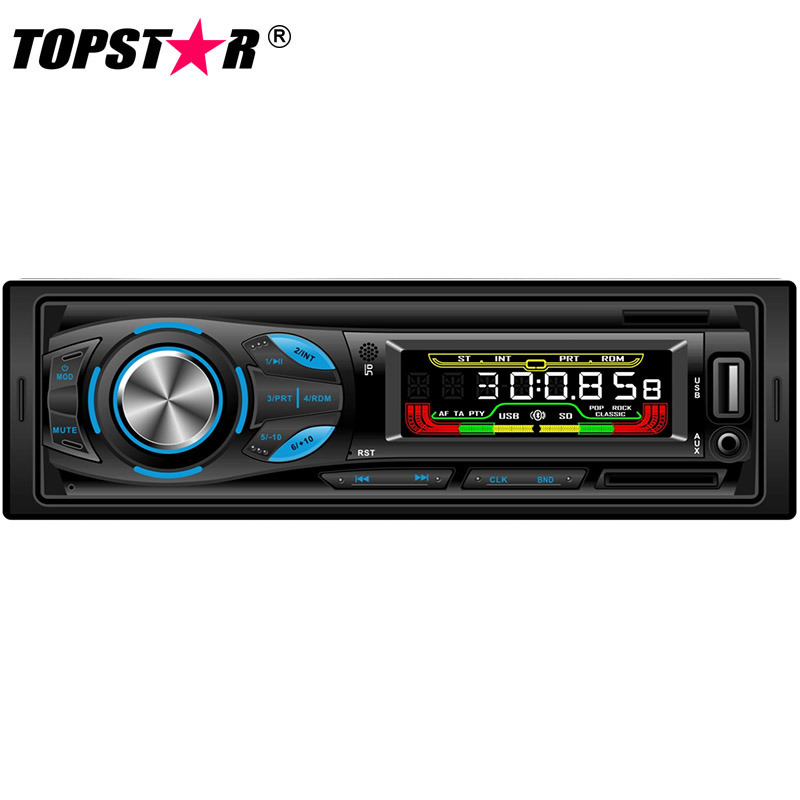 مشغل MP3 للسيارة بلوحة ثابتة Ts-8011fb مع بلوتوث