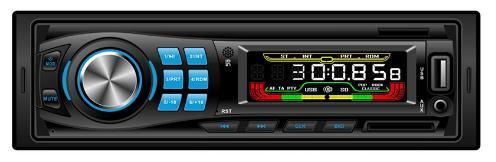 مشغل MP3 للسيارة بلوحة ثابتة Ts-8013fb مع بلوتوث