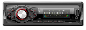 مشغل MP3 للسيارة بلوحة ثابتة Ts-6226f عالي الطاقة