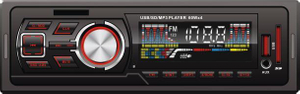 مشغل MP3 للسيارة وراديو FM مزود بلوحة ثابتة