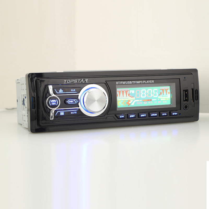 FM الارسال الصوت سيارة ستيريو سيارة مشغل فيديو MP3 للسيارة اكسسوارات السيارات FM الارسال الصوت واحد الدين سيارة مشغل MP3