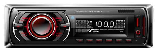 جهاز إرسال FM للصوت للسيارة، مشغل MP3 بلوحة ثابتة، طاقة عالية مع بلوتوث