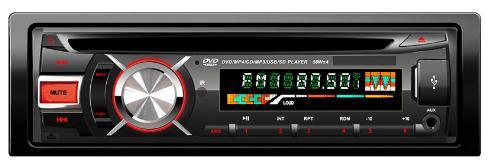 مشغل فيديو للسيارة MP3 لمشغل MP3 للسيارة مع بلوتوث، USB، Aux، راديو FM