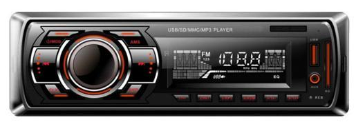 سيارة ستيريو بلوتوث FM الارسال الصوت لوحة ثابتة واحد DIN سيارة مشغل MP3 مشغل USB