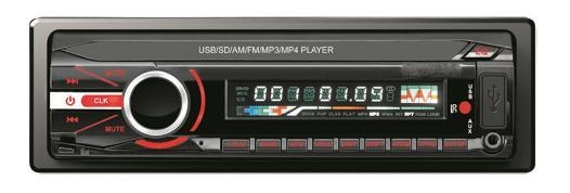 مشغل MP3 للسيارة قابل للفصل عالي الطاقة