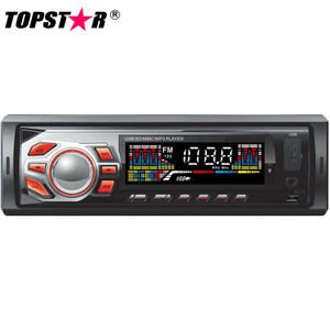 مشغل MP3 ستيريو للسيارة، جهاز إرسال FM صوت تلقائي، لوحة واحدة DIN قابلة للفصل، مشغل MP3 للسيارة مع FM