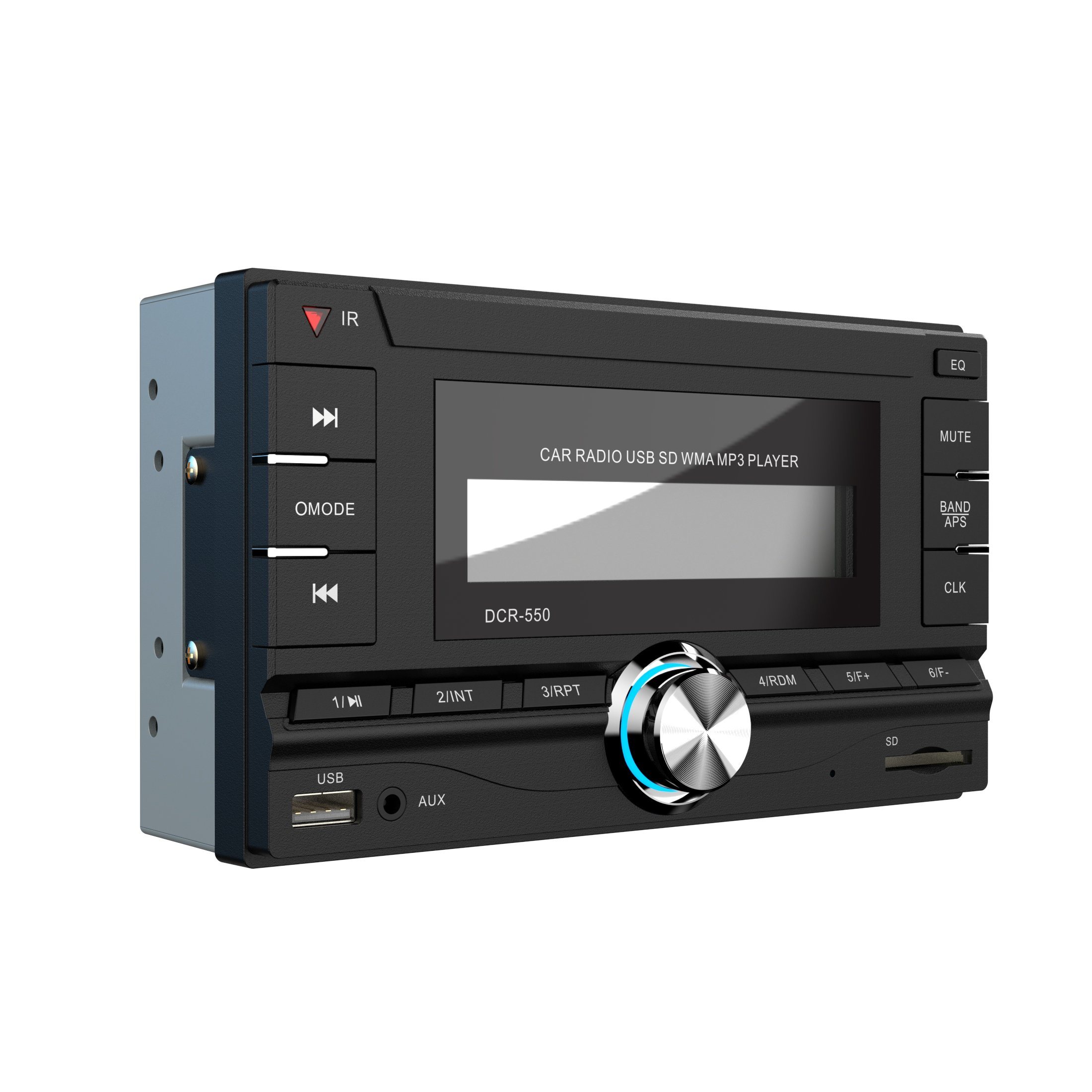 سيارة ستيريو مشغل MP3 MP3 على سيارة جزء سيارة مشغل LCD سيارة مجموعات الصوت لوحة ثابتة مزدوجة الدين سيارة مشغل MP3