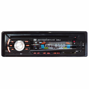 مشغل فيديو للسيارة MP3 للسيارة One DIN لوحة ثابتة مشغل DVD للسيارة