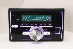 مشغل LCD للسيارة إلكترونيات السيارة مزدوج DIN راديو السيارة راديو تلقائي راديو السيارة مع الأسنان الزرقاء