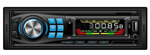مشغل MP3 للسيارة بلوحة ثابتة Ts-8013fb مع بلوتوث