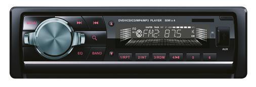 مشغل MP3 للسيارة قابل للفصل Ts-8206dB مع بلوتوث