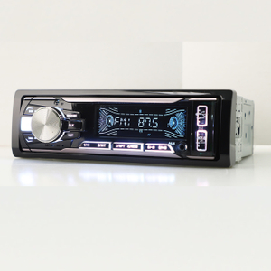 مشغل لوحة ثابتة للسيارة ستيريو فيديو للسيارة صوت متعدد الألوان مشغل MP3 للسيارة DIN FM مع USB مزدوج