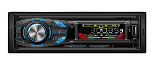 مشغل MP3 للسيارة بلوحة ثابتة Ts-8011fb مع بلوتوث